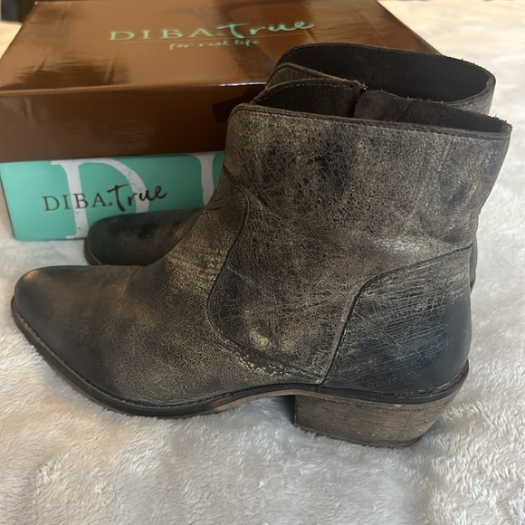 Diba True Bootie, Cool Wind, color Charcoal Vintleat - Picture 3 of 8